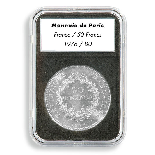 Capsules EVERSLAB pour pièces de monnaie de diamètre intérieur 24 mm