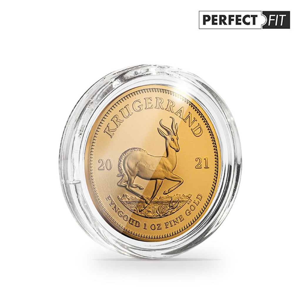 Capsules Ultra Perfect Fit pour 1 oz. Krügerrand Gold (32,60 mm), paquet de 100