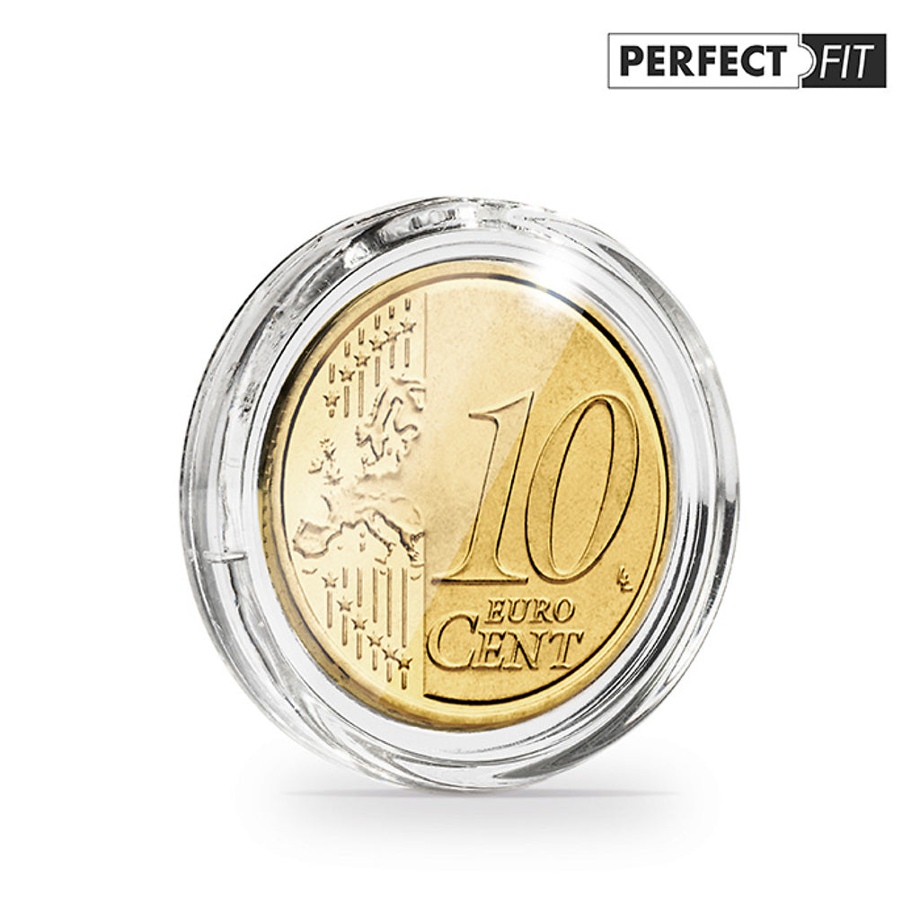 Capsules Ultra Perfect Fit pour 10 Euro-Cent (19,75 mm – Paquet de 100