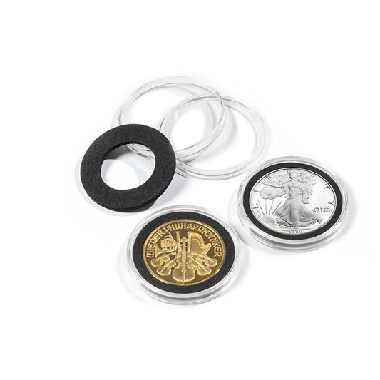 capsules UNI GRIPS L pour pièces de monnaie de diamètre intérieur 39 mm paquet de 100