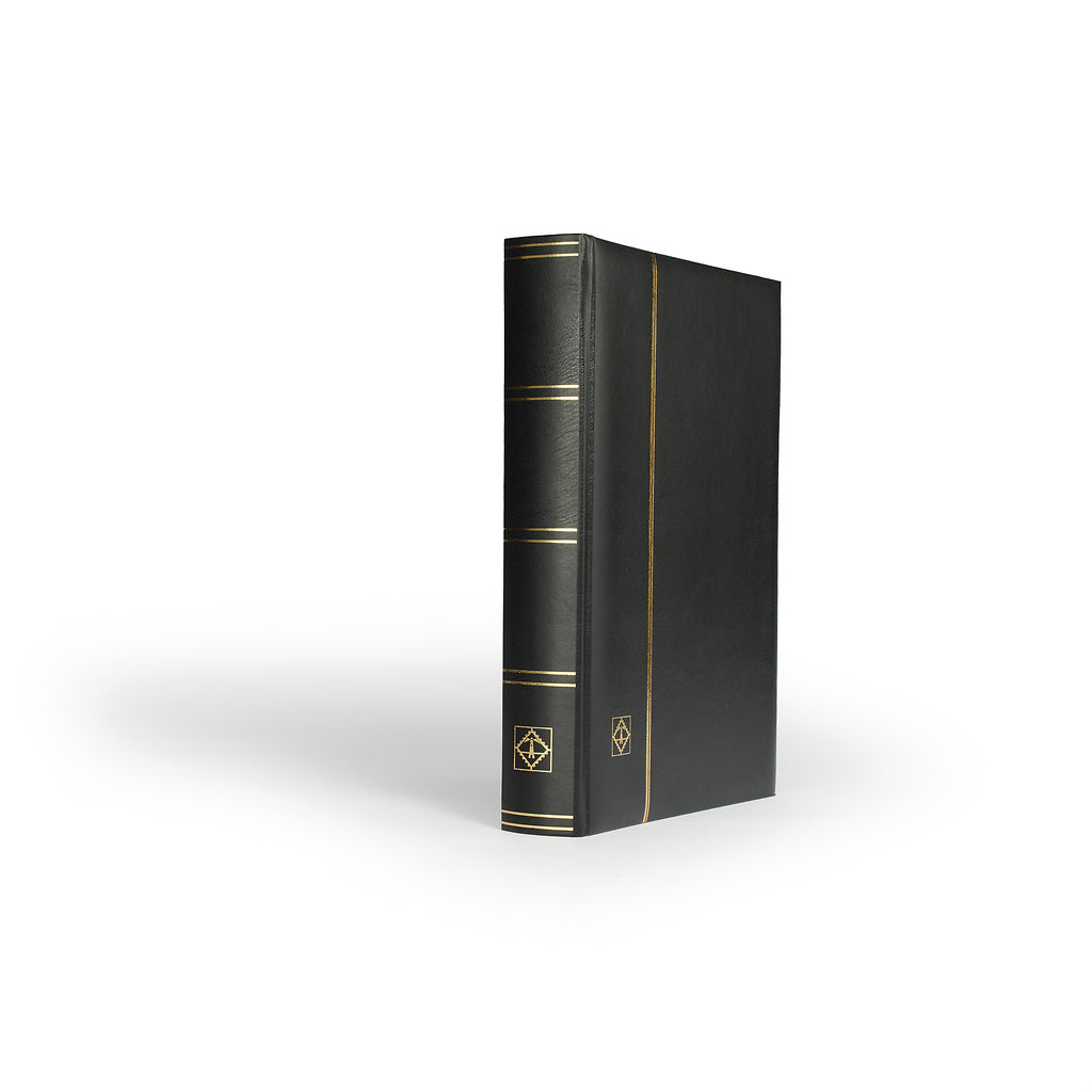 Classeur Comfort, DIN A4, 64 pages noires, couverture matelassée