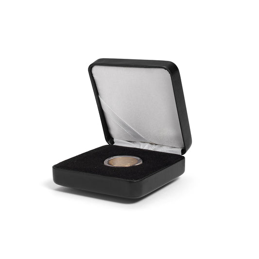 Ecrin Numismatique Nobile pour pièces jusqu'à Ø 26 mm, noir