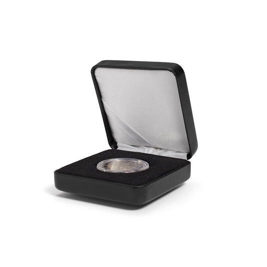 Ecrin Numismatique Nobile pour pièces jusqu'à Ø 32 mm, noir