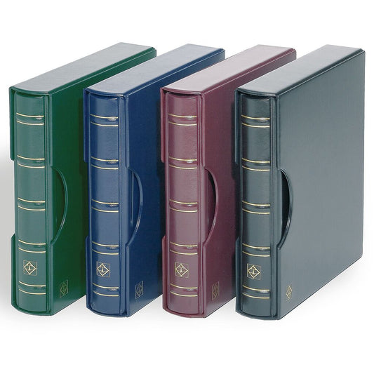 Leuchtturm Reliure à barre rotative design classique, avec étui de protection