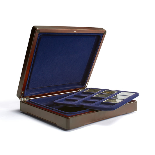 Mazzola coffret numismatique pour jusqu'à 24 Quadrum capsules