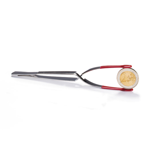 Pincette Pi9, plastifiée, pour pièces de monnaie, 16cm
