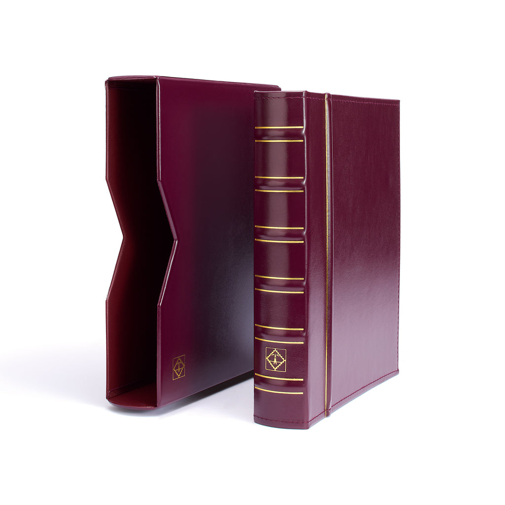 Reliure à anneaux Vario, design classique avec étui de protection. .