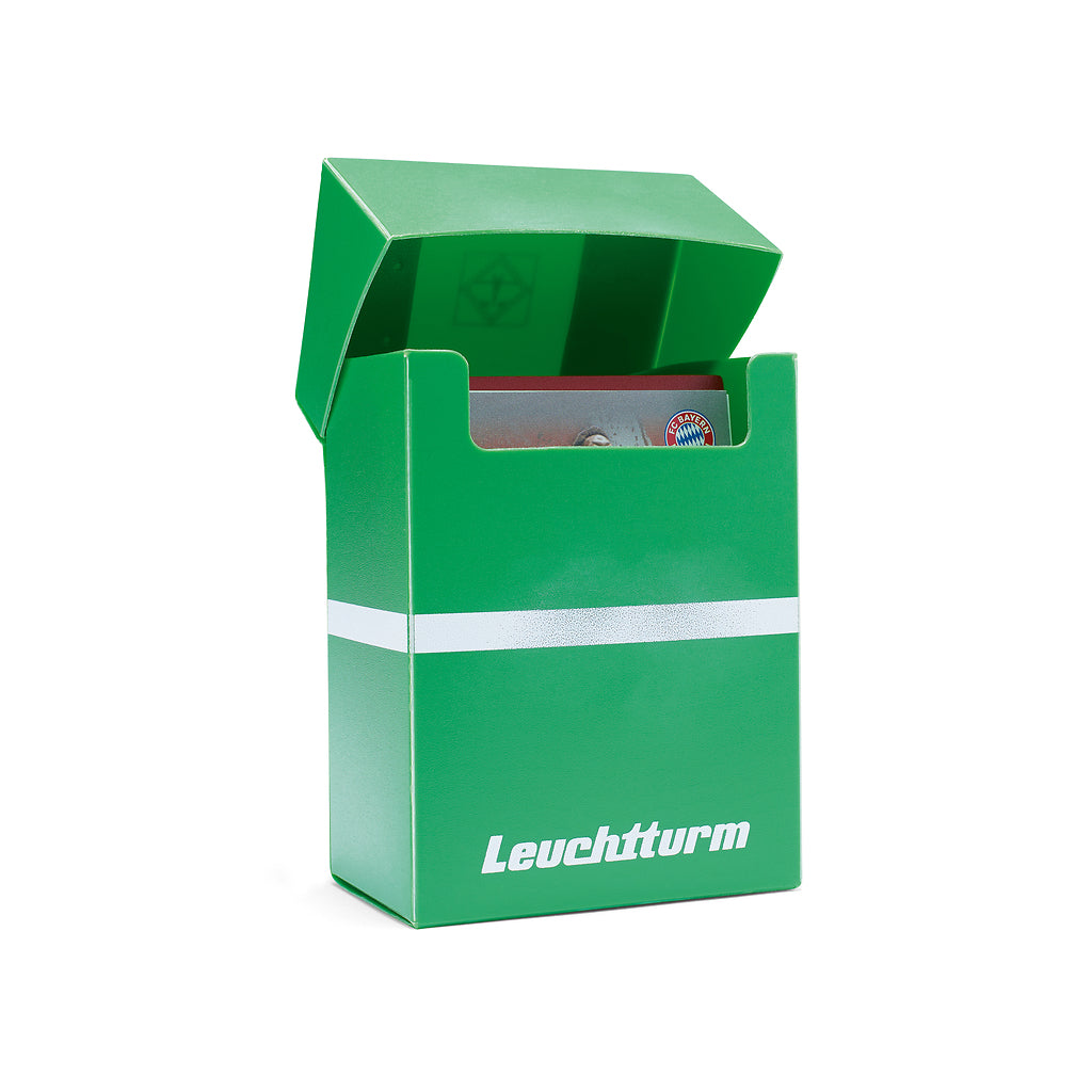 TCG deck box pour jusqu’à 100 Trading Cards – Vert