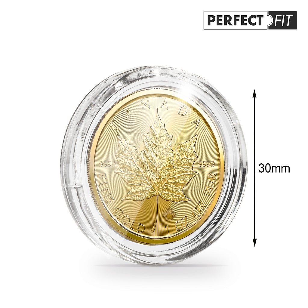 Ultra capsules Perfect Fit pour 1 oz. Maple Leaf Gold (30,00 mm