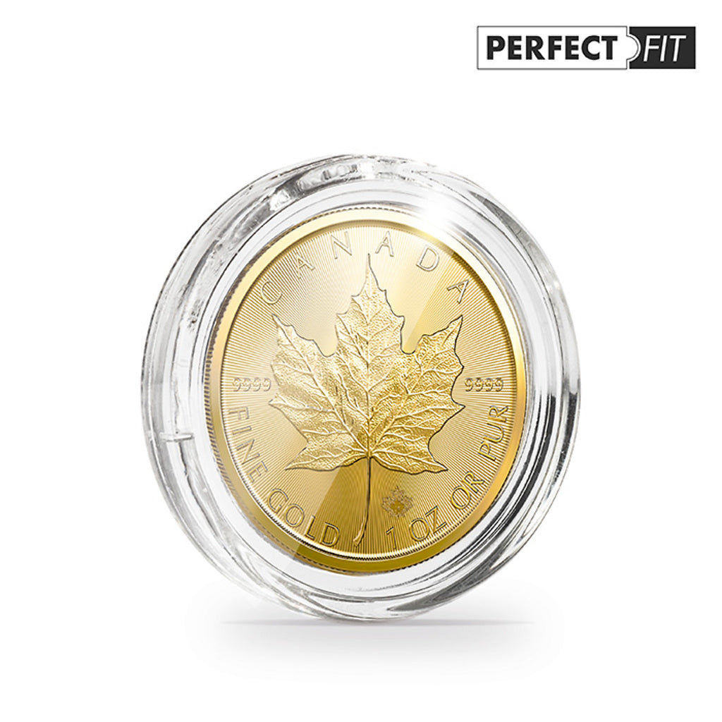 Ultra capsules Perfect Fit pour 1 oz. Maple Leaf Gold (30,00 mm – Paquet de 100