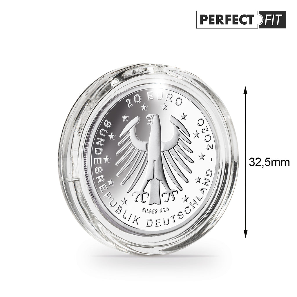 Ultra capsules Perfect Fit pour allemandes 20 Euro (32,50 mm